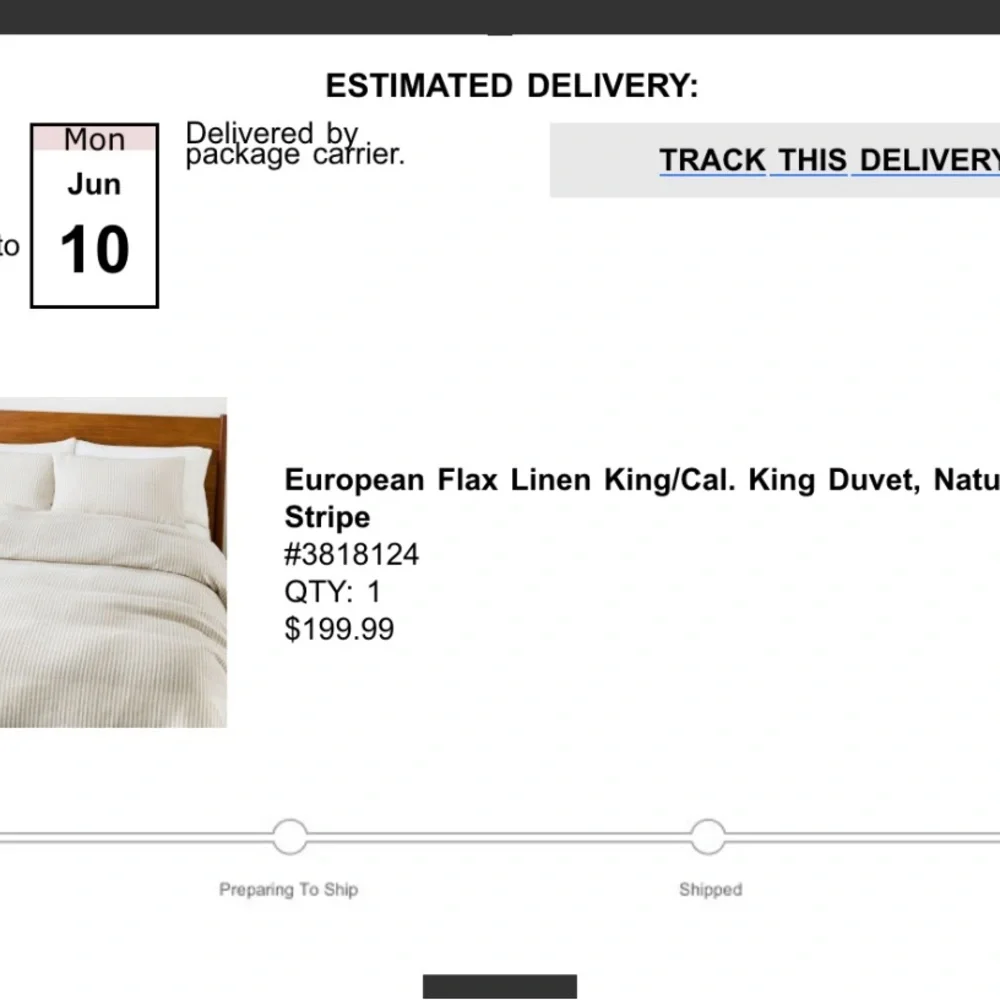 West elm kind linen duvet